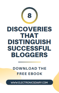 8 Discoveries that distinguish successful blogger eBook download